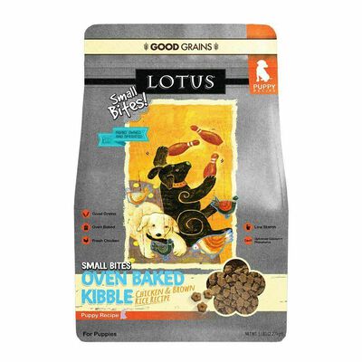 Small Bite Good Grains Chicken Puppy Recipe, 4-lb
