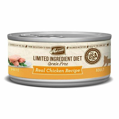 Merrick Limited Diet Ingredent Grain Free Real Chicken Recipe Pate