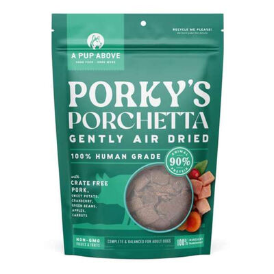 A Pup Above Porky's Porchetta Adult Gently Air Dried Dog Food, 1-lb