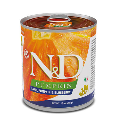 Farmina N&D Lamb, Pumpkin & Blueberry Adult Wet Food Dog Can, 10.05-oz