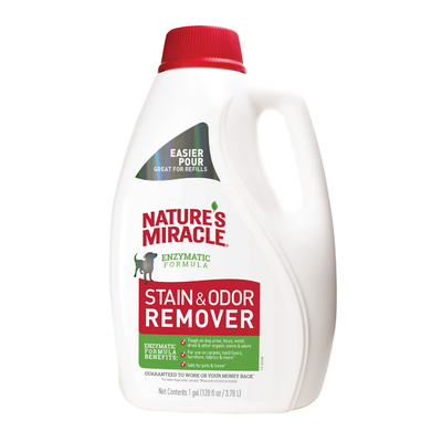 Nature’s Miracle Dog Stain And Odor Remover, 1-gal