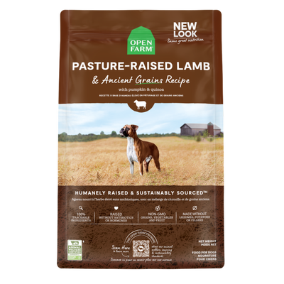 Open Farm Pasture-Raised Lamb and Ancient Grains Dog Food, 4-lb