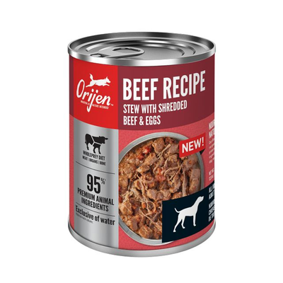 ORIJEN Premium Wet Dog Food Beef Recipe Stew, 12.8-oz