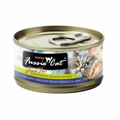 Fussie Cat Premium Tuna With Threadfin Bream Formula In Aspic 2.82-oz
