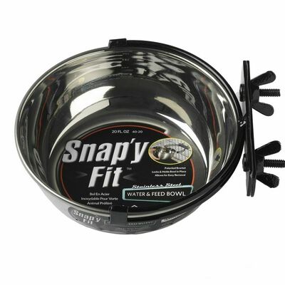 20-oz Snapy Fit Stainless Steel Bowl