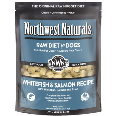 Frozen Raw Whitefish/Salmon Nugget 6-lb