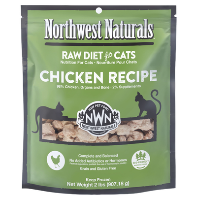 Frozen Raw Chicken Cat 2-lb