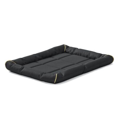 24" Black Ultra-Durable Pet Bed
