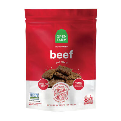 Open Farm Dehydrated Beef Treats, 4.5-oz
