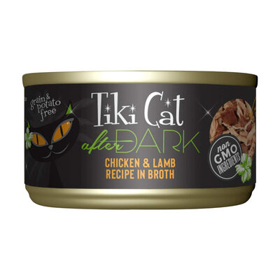 Tiki Cat After Dark Wet Cat Food Chicken & Lamb Can, 2.8-oz