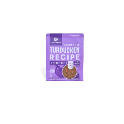 FROZEN A Pup Above Turducken Bag, 3-lb