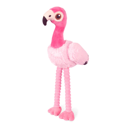 P.L.A.Y. Pet Flamingo Bird Plush Toy, 1-count