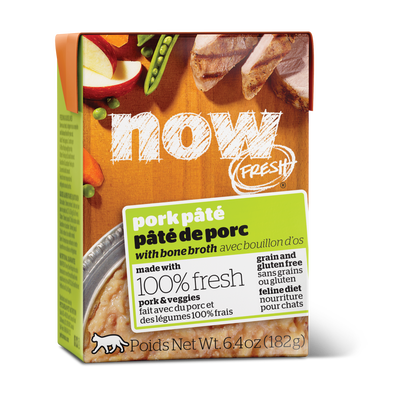 NOW FRESH Grain Free Pork Pâté for cats 6.4oz