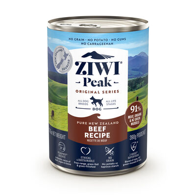 ZIWI Peak Beef Recipe Dog Can, 13.75-oz