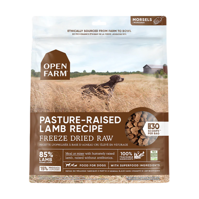 Open Farm Pasture-raised Lamb Freeze Dried Raw Dog Food, 13.5-oz