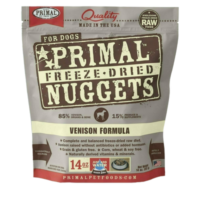 Canine Venison Formula Nuggets 14-oz