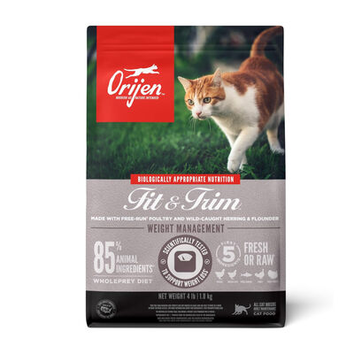 Orijen Fit & Trim Cat Food, 4-lb