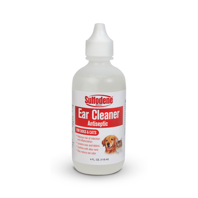 Sulfodene Brand Ear Cleaner Antiseptoc For Dogs & Cats