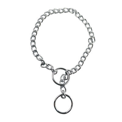 Scott Pet Training Dog Chain Slip Collar, Heavy 3.5mm, 24-inch Neck