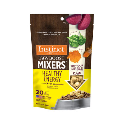 Instinct Freeze-Dried Raw Boost Mixers Grain-Free Healthy Energy Dog Food Topper, 5.5-oz