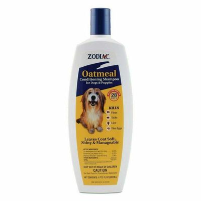 Zodiac Oatmeal Conditioning Shampoo For Dogs & Puppies