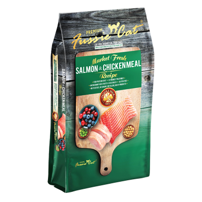 Fussie Cat Market Fresh Salmon & Chicken Formula, 10-lb