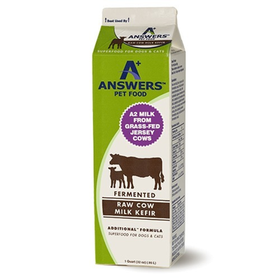 Answers - Fermented Raw Cow Milk Kefir - Quart (32-oz)
