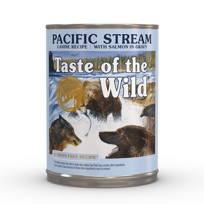 Taste Of The Wild Pacific Stream Canine Formula With Salmon In Gravy 13-oz Can Dog Food