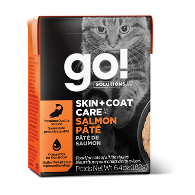 GO! SKIN + COAT CARE Salmon Pâté for cats 6.4oz