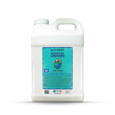Earthbath Oatmeal & Aloe Dog & Cat Conditioner, Vanilla & Almond, 320 Fl.-oz
