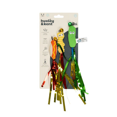 Huxley & Kent Cat Wand Refill 3PK SNACKY TEASERS