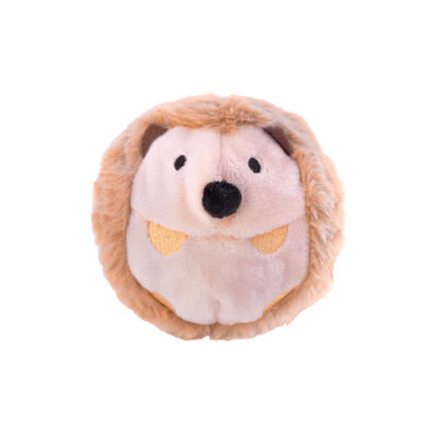 Patchwork Pet Pricklets Hedgehog Dog Toy, 4-in