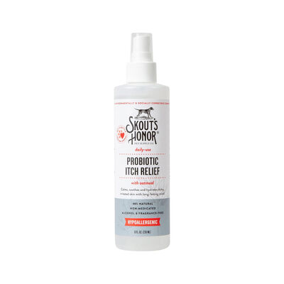 Skout's Honor Probiotic Itch Relief Spray, 8-oz
