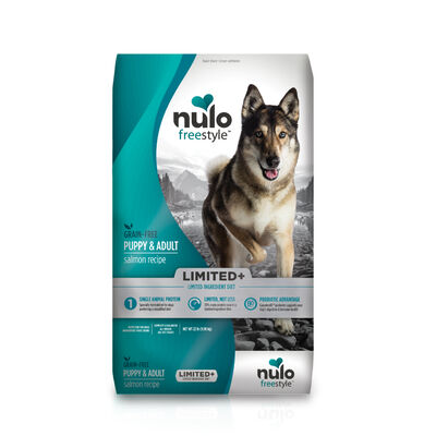 Nulo FreeStyle Puppy & Adult Dog Limited+ Grain-Free Salmon Bag, 22-lb