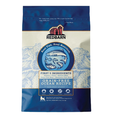 Redbarn Grain Free Ocean Recipe Dog Food 4-lb Bag