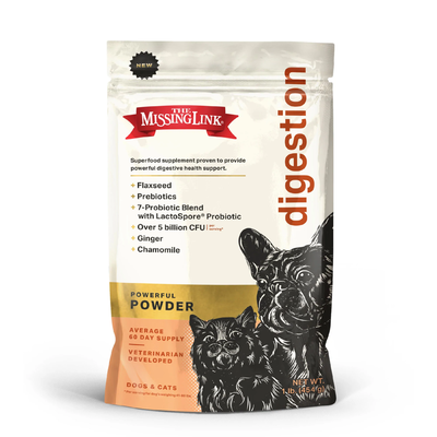The Missing Link® Digestion Supplement Powder for Dogs & Cats 1-lb