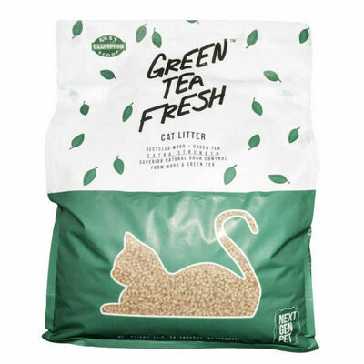 Green Tea Fresh Cat Litter 11-lb Bag