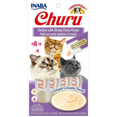 Cat Churu Puree Chicken With Shrimp