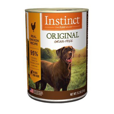 Instinct Original Grain-Free Real Chicken Recipe Canned Dog Food