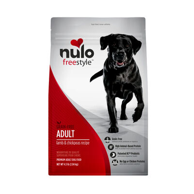 Nulo FreeStyle Adult Dog Grain-Free Lamb & Chickpeas Bag, 24-lb