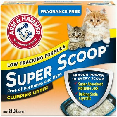 Arm & Hammer SuperScoop Litter, 20-lb