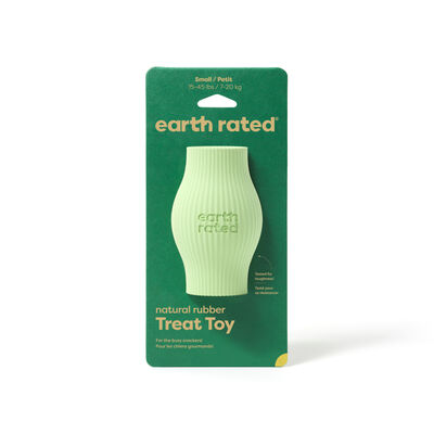 Earth Rated Small Treat Rubber Dog Toy, 1-count