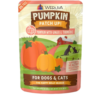 Weruva Pumpkin With Ginger & Turmeric Pumpkin Supplement (2.8-oz Pouch)