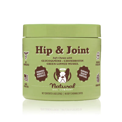 Natural Dog Company Hip & Joint Chews, 90 count