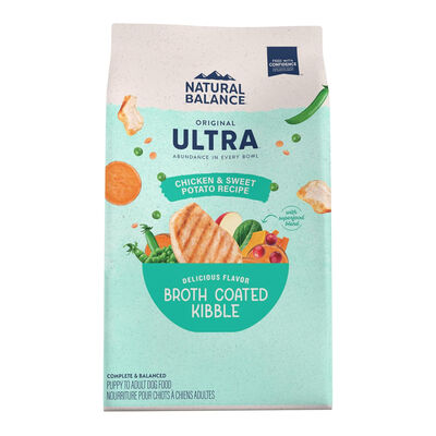 Natural Balance Original Ultra Grain Free Chicken Recipe Dry Dog Food, 4-lb
