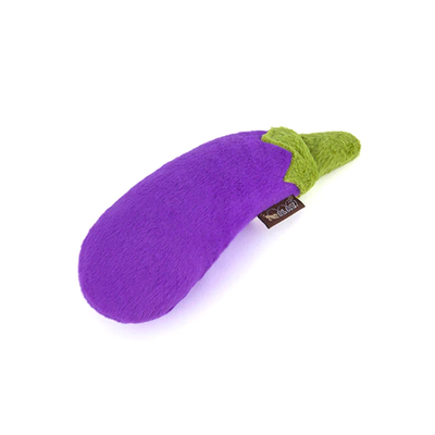 P.L.A.Y. Pet Eggplant Garden Plush Toy, 1-count