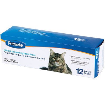 Whisker city drawstring litter pan cheap liners
