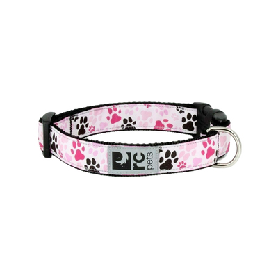 Clip Collar Pitter Patter Pink