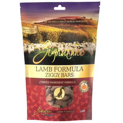 Zignature Lamb Formula Biscuit Treats For Dogs