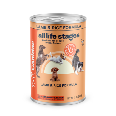 Canidae Lamb & Rice Formula Dog Can, 13-oz